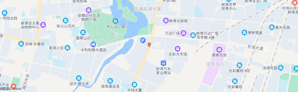 蚌埠南施家_公交站地图_蚌埠公交_妙搜公交查询2025