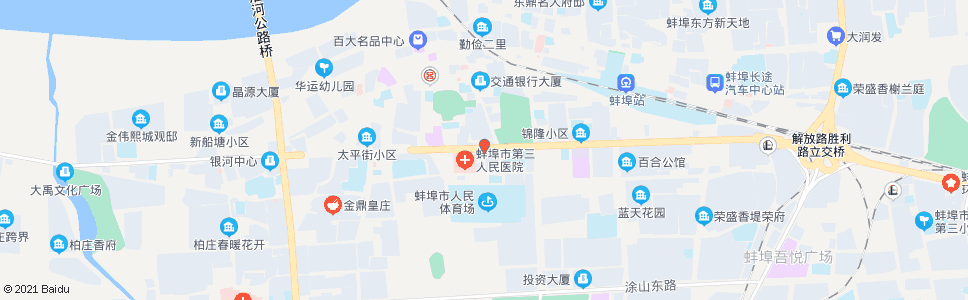 蚌埠建国路_公交站地图_蚌埠公交_妙搜公交查询2025