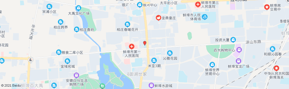 蚌埠朝阳路第一小学_公交站地图_蚌埠公交_妙搜公交查询2025