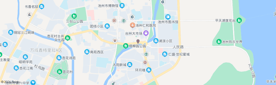 池州台州大市场南门_公交站地图_池州公交_妙搜公交查询2025