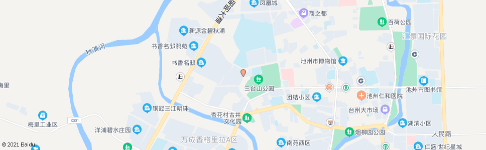 池州三台路路口_公交站地图_池州公交_妙搜公交查询2025