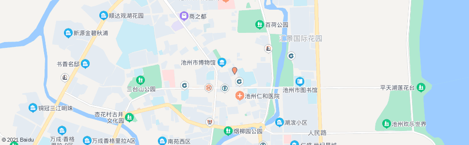 池州翠柏农贸市场_公交站地图_池州公交_妙搜公交查询2025