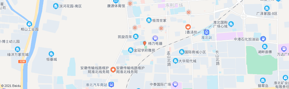 淮北海宫学校_公交站地图_淮北公交_妙搜公交查询2024