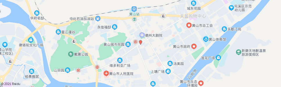 黄山天禄商城(荷花新村)_公交站地图_黄山公交_妙搜公交查询2025