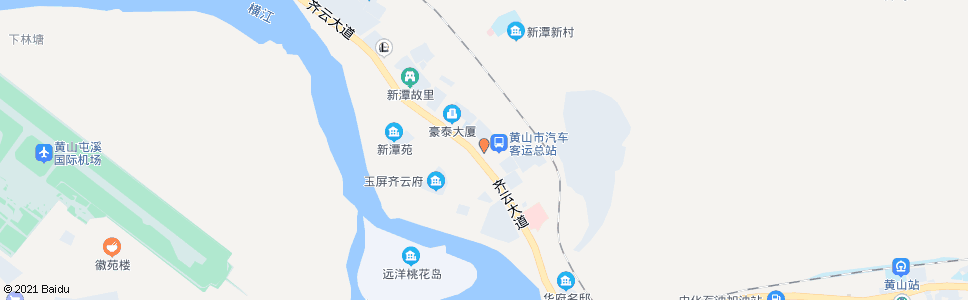 黄山汽车站站前广场_公交站地图_黄山公交_妙搜公交查询2025