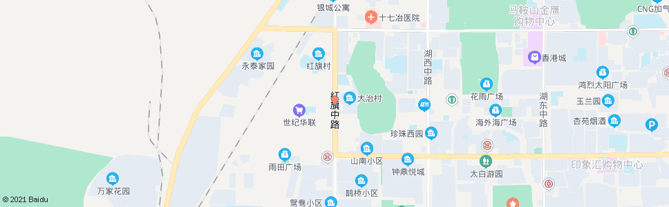 马鞍山江东商场(汇洋电器格力专卖店)_公交站地图_马鞍山公交_妙搜公交查询2025