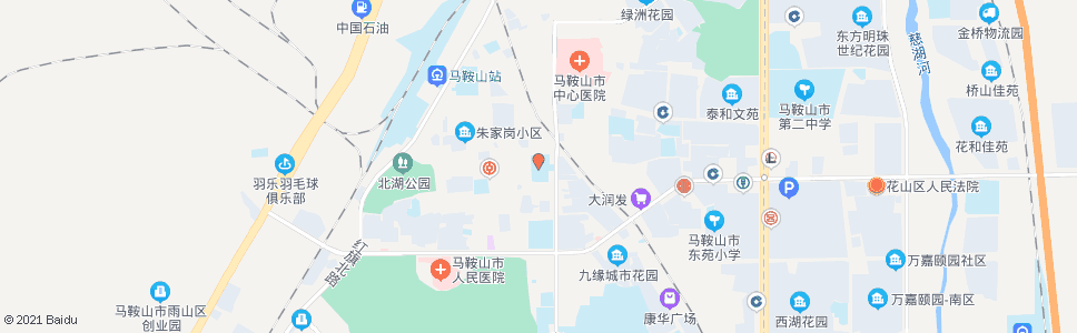 马鞍山东湖大酒店(安工大附中)_公交站地图_马鞍山公交_妙搜公交查询2025