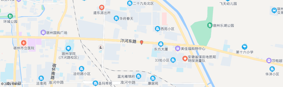 宿州东汽服务站_公交站地图_宿州公交_妙搜公交查询2025