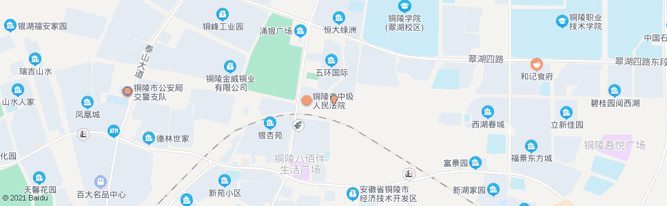 铜陵市检察院_公交站地图_铜陵公交_妙搜公交查询2025