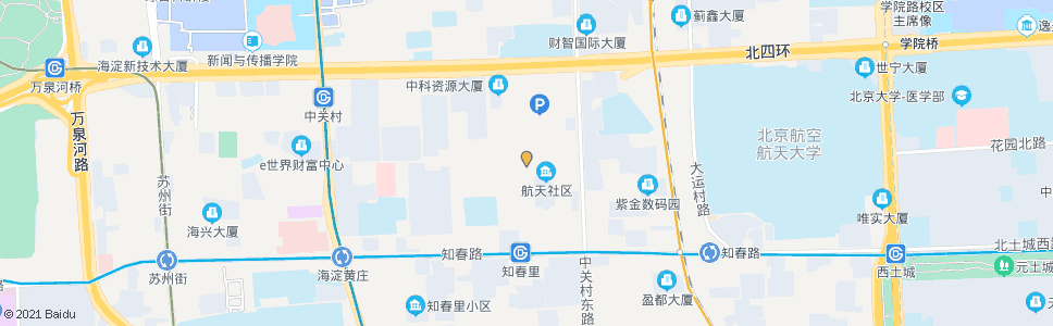 北京中关村南路东口_公交站地图_北京公交_妙搜公交查询2025