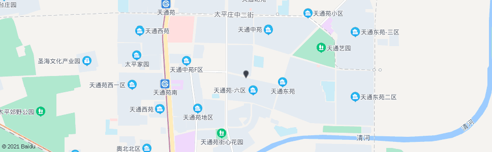 北京天通苑六区北门_公交站地图_北京公交_妙搜公交查询2025