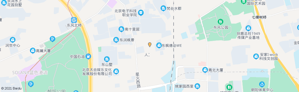 北京东方大学城二期生活区_公交站地图_北京公交_妙搜公交查询2025