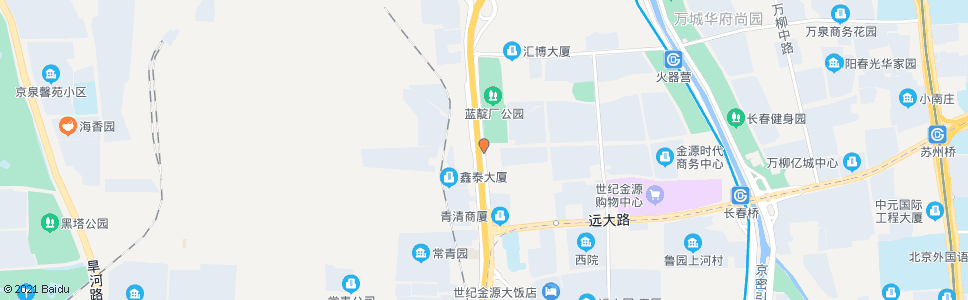 北京老营房路_公交站地图_北京公交_妙搜公交查询2024