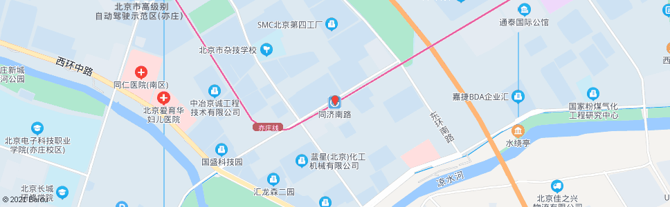 北京地铁同济南路站_公交站地图_北京公交_妙搜公交查询2024