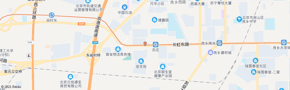 北京地铁苏庄站_公交站地图_北京公交_妙搜公交查询2025