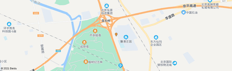 北京馨港庄园西门_公交站地图_北京公交_妙搜公交查询2024