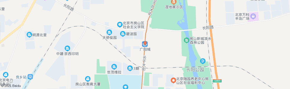 北京地铁广阳城站_公交站地图_北京公交_妙搜公交查询2024