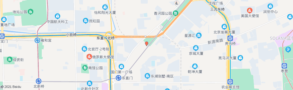 北京左家庄西街南口_公交站地图_北京公交_妙搜公交查询2025