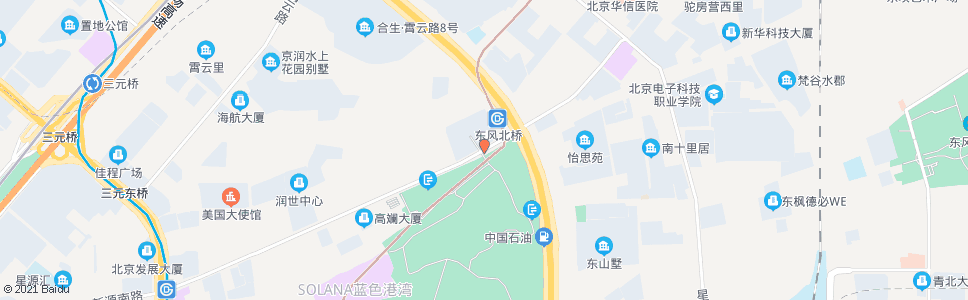 北京朝阳公园北门_公交站地图_北京公交_妙搜公交查询2025