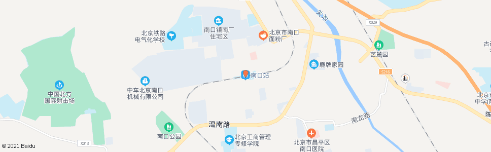 北京庑殿路南口_公交站地图_北京公交_妙搜公交查询2025