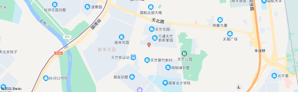 北京翠竹新村_公交站地图_北京公交_妙搜公交查询2024