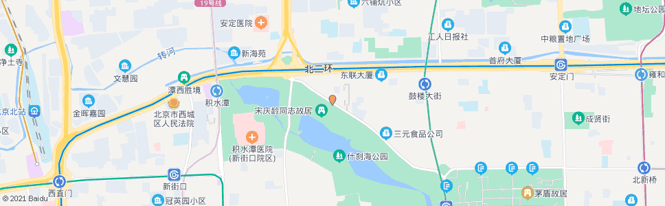 北京果子市_公交站地图_北京公交_妙搜公交查询2025