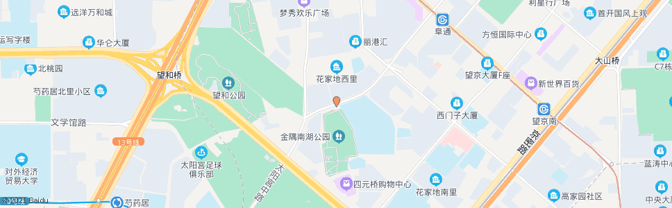 北京阜通西大街西口_公交站地图_北京公交_妙搜公交查询2024