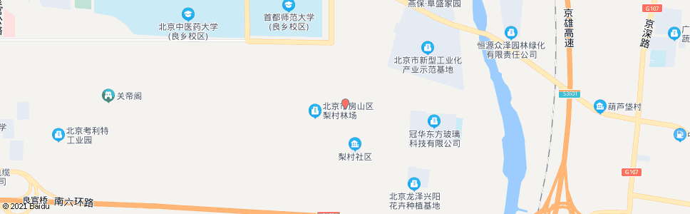 北京梨村_公交站地图_北京公交_妙搜公交查询2025