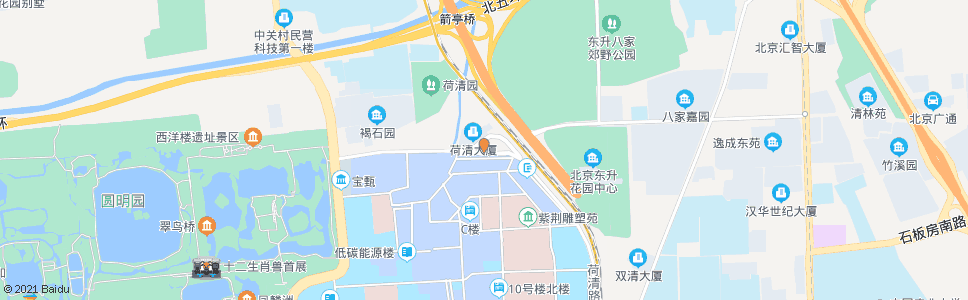 北京大石桥北_公交站地图_北京公交_妙搜公交查询2025