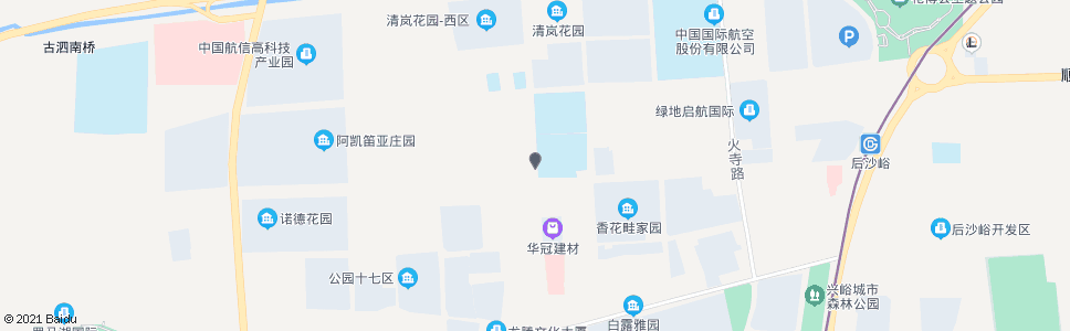 北京后沙峪小学_公交站地图_北京公交_妙搜公交查询2024