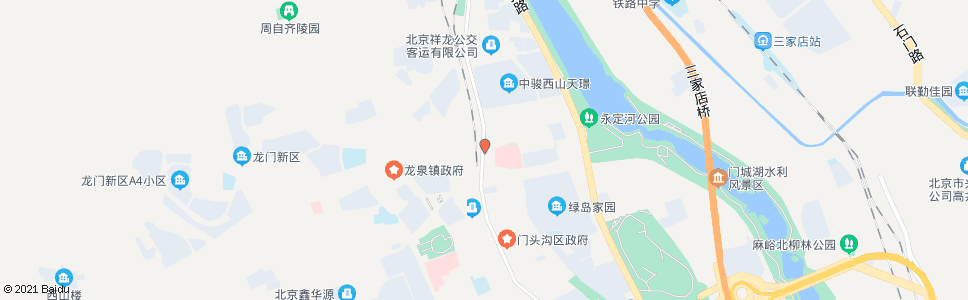 北京城子大街南口_公交站地图_北京公交_妙搜公交查询2025