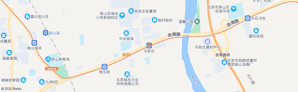 北京马各庄坤江市场_公交站地图_北京公交_妙搜公交查询2025