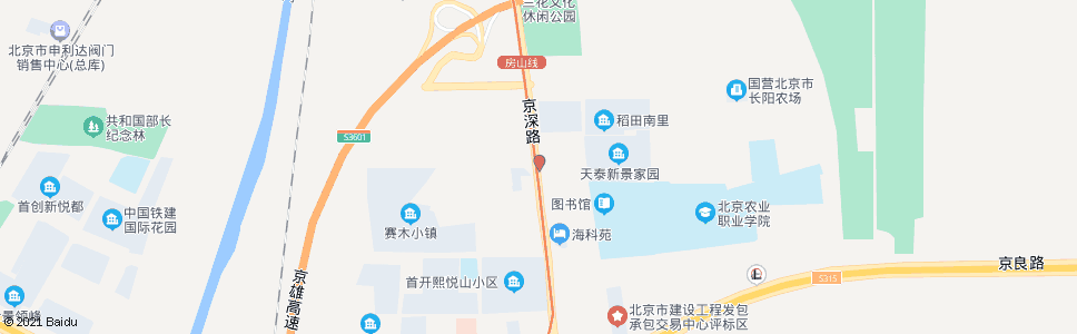 北京长阳温馨家园_公交站地图_北京公交_妙搜公交查询2024