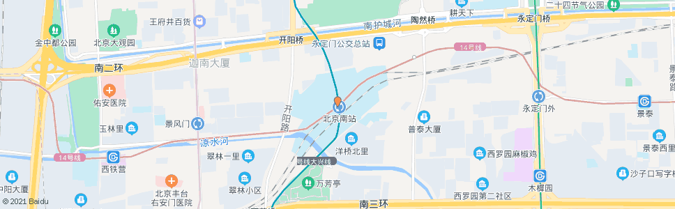 北京北京南站(北京南站北枢纽A通道)_公交站地图_北京公交_妙搜公交查询2024