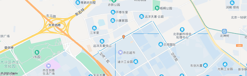 北京科创一街北口_公交站地图_北京公交_妙搜公交查询2024