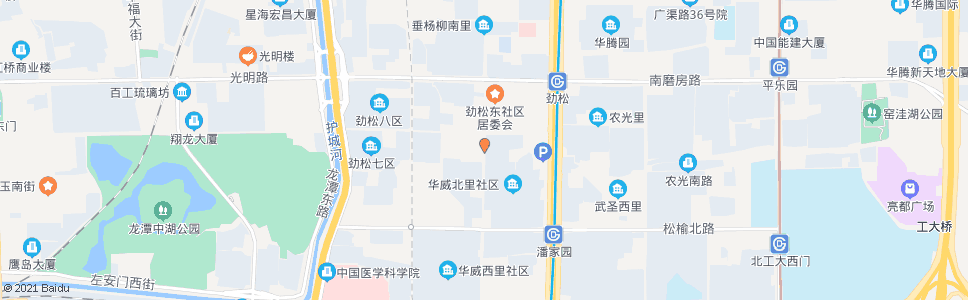 北京华威路北口_公交站地图_北京公交_妙搜公交查询2025