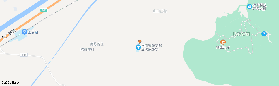 北京提辖庄小学_公交站地图_北京公交_妙搜公交查询2024