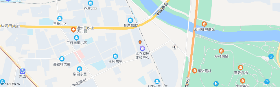 北京京东运乔建材城_公交站地图_北京公交_妙搜公交查询2024