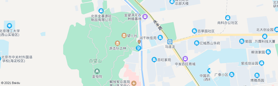 北京百望山森林公园_公交站地图_北京公交_妙搜公交查询2025