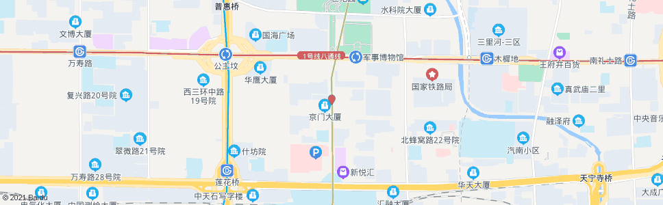 北京皇亭子_公交站地图_北京公交_妙搜公交查询2025