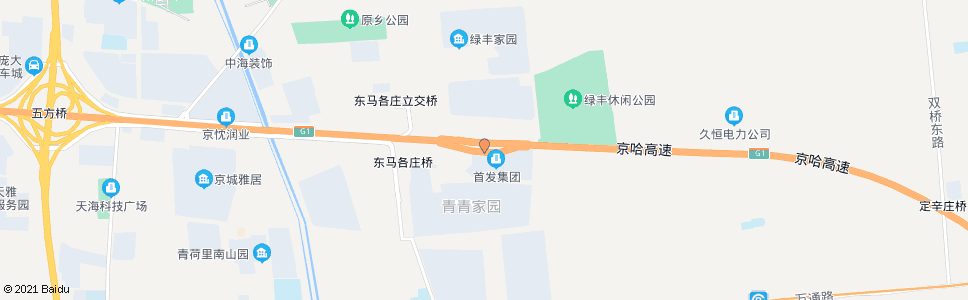 北京香安公路收费站_公交站地图_北京公交_妙搜公交查询2025