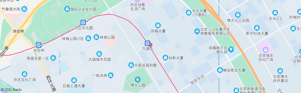 北京宏达工业园_公交站地图_北京公交_妙搜公交查询2025