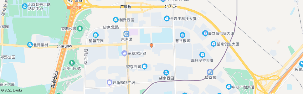 北京望京花园四区_公交站地图_北京公交_妙搜公交查询2025