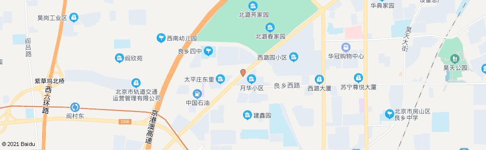 北京月华小区_公交站地图_北京公交_妙搜公交查询2024