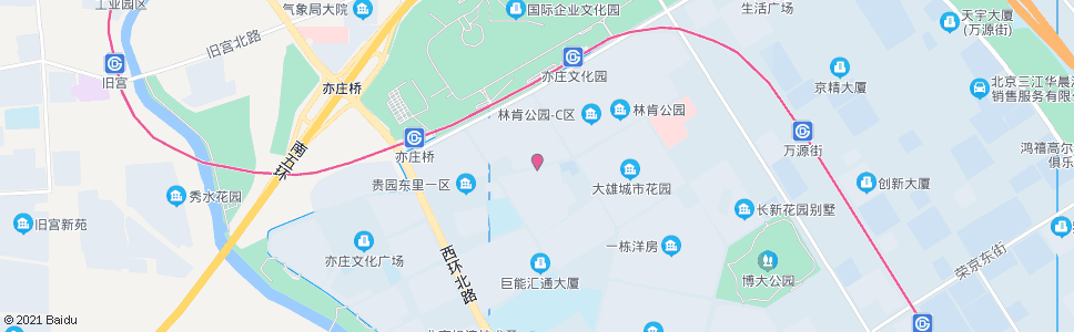 北京新康家园_公交站地图_北京公交_妙搜公交查询2024