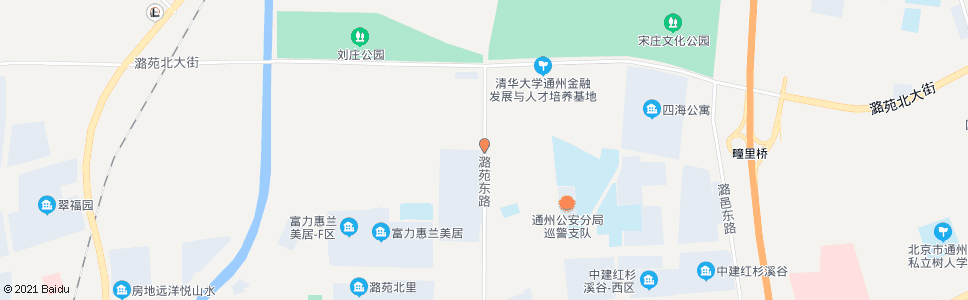 北京通州李庄南_公交站地图_北京公交_妙搜公交查询2025