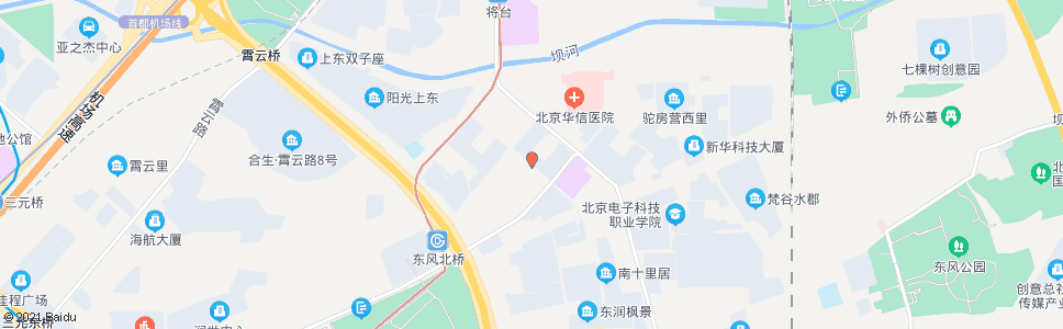 北京红霞路_公交站地图_北京公交_妙搜公交查询2025