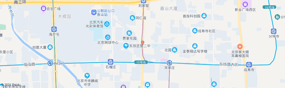 北京榴乡路北站_公交站地图_北京公交_妙搜公交查询2025