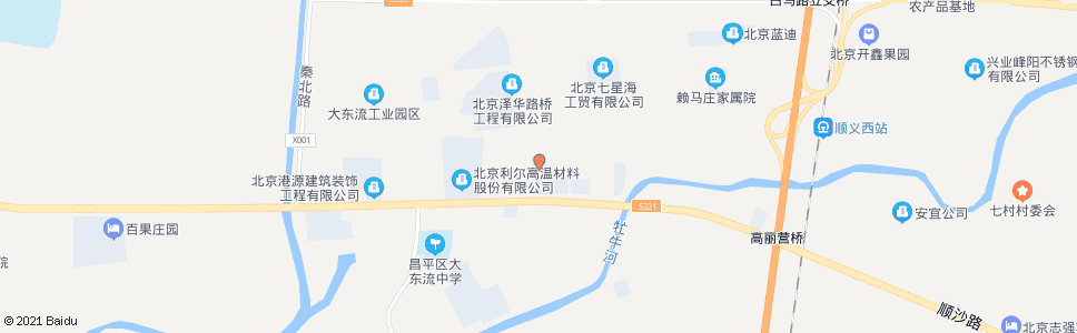 北京小汤山工业区_公交站地图_北京公交_妙搜公交查询2024