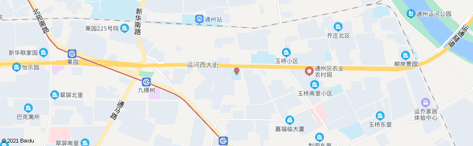 北京运河小学_公交站地图_北京公交_妙搜公交查询2025